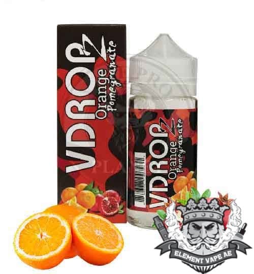 Orange Pomegranate By Vdropz 100ml 3 mg