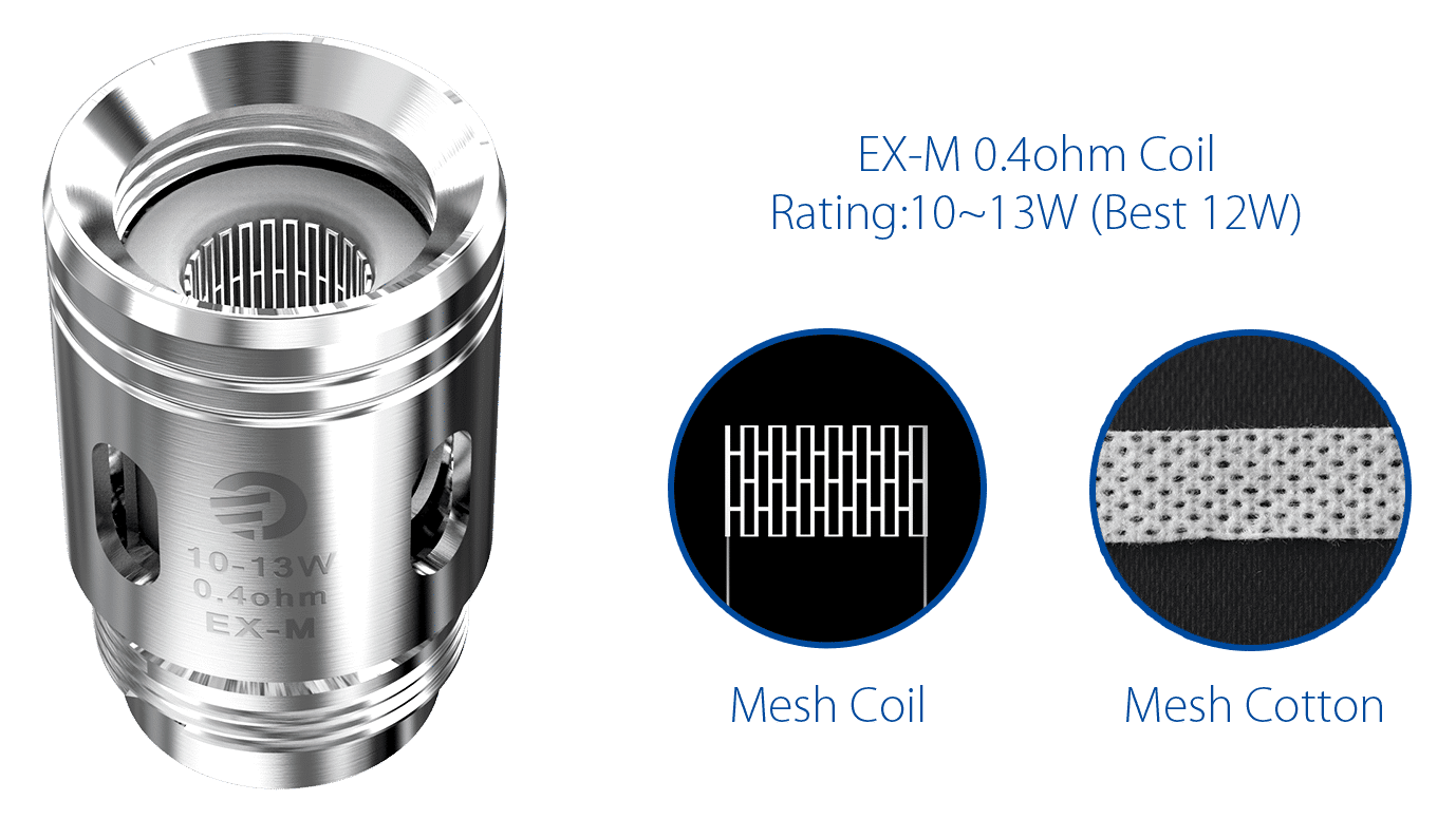 Joyetech EX-M 0.4ohm Mesh Head