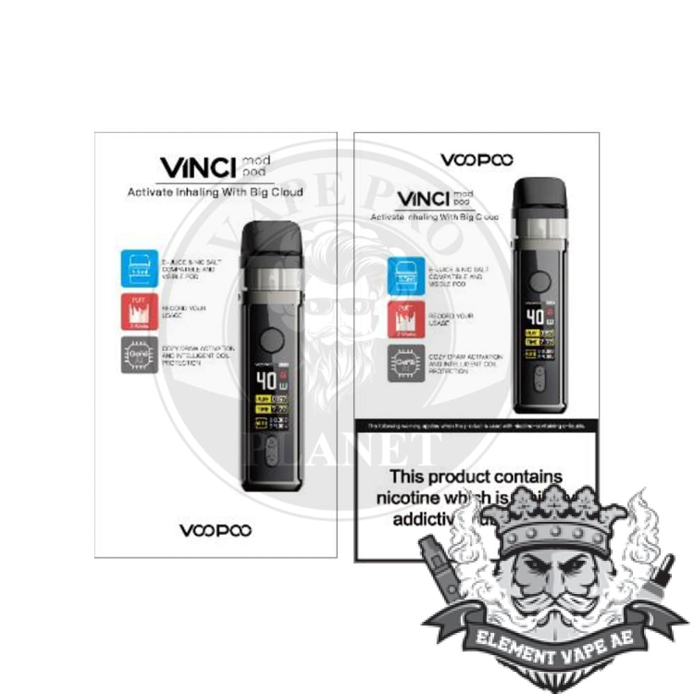 VOOPOO VINCI Pod Kit 40w 1500mah - الصورة 12