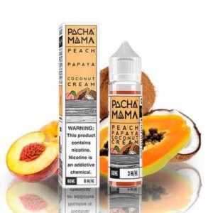 Peach Papaya Coconut Cream by Pachamama, 60ml, 3mg