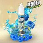 Blue Raspberry Salt by Bazooka Sour Straws 30ml