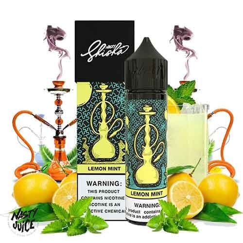 Lemon Mint By Nasty Shisha 60ml 3mg